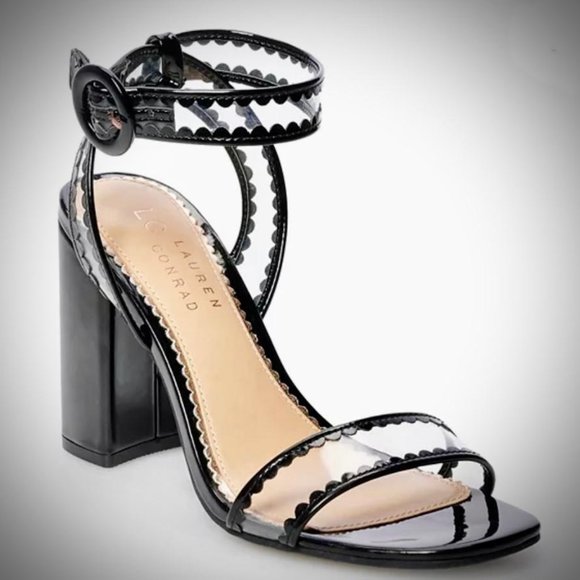LC Lauren Conrad Shoes - New LC Lauren Conrad Amazonite black sandals.